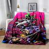 3D Cartoon Jojo's Bizarre Adventure Anime Blanket,Soft Throw Blanket for Home Bedroom Bed Sofa Travel Picnic Office Cover Kids