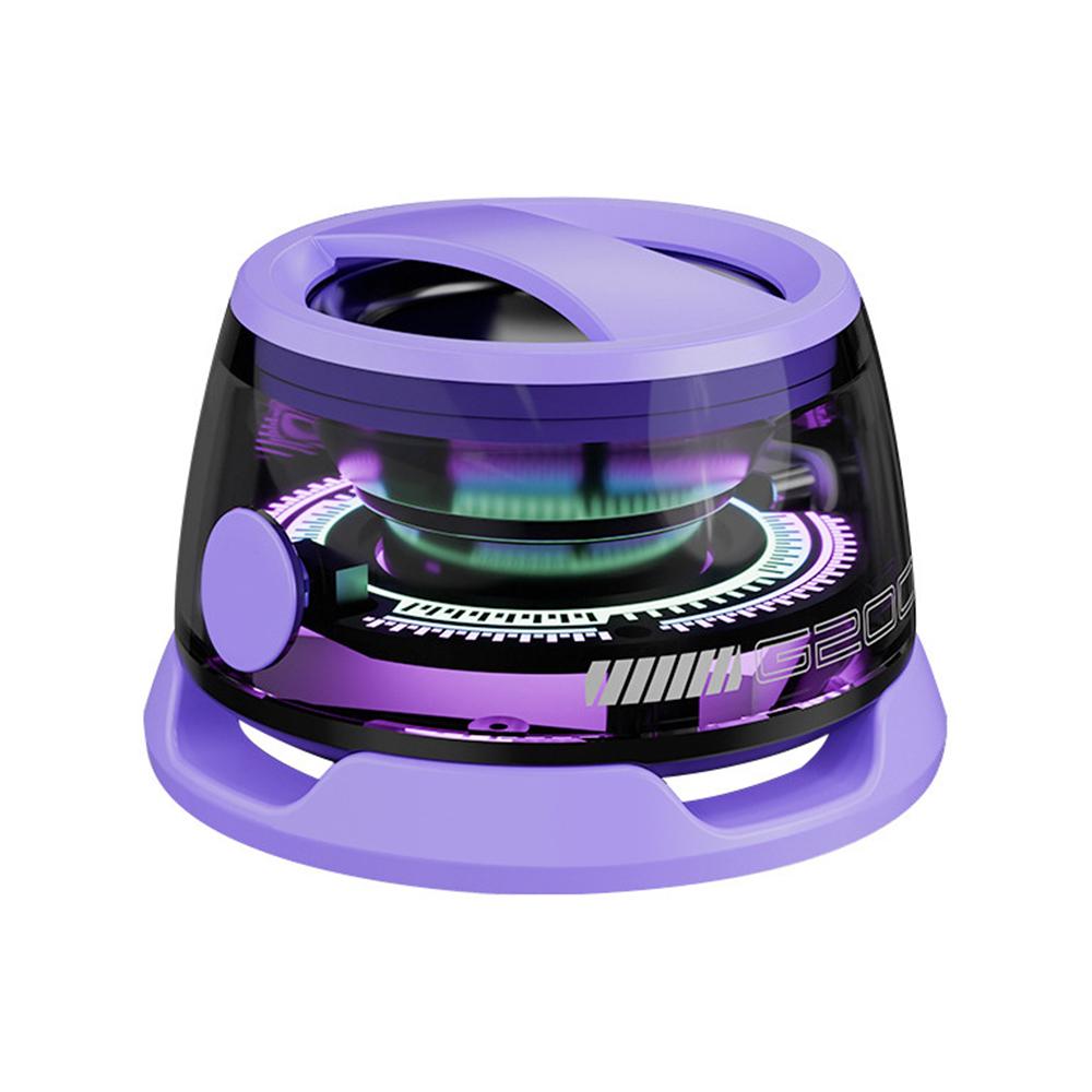 Portable Bluetooth Speaker HECATE G200 RGB Magnetic Speaker BT5.3 Mini Sound Box 6 Hours Playback Phone Holder