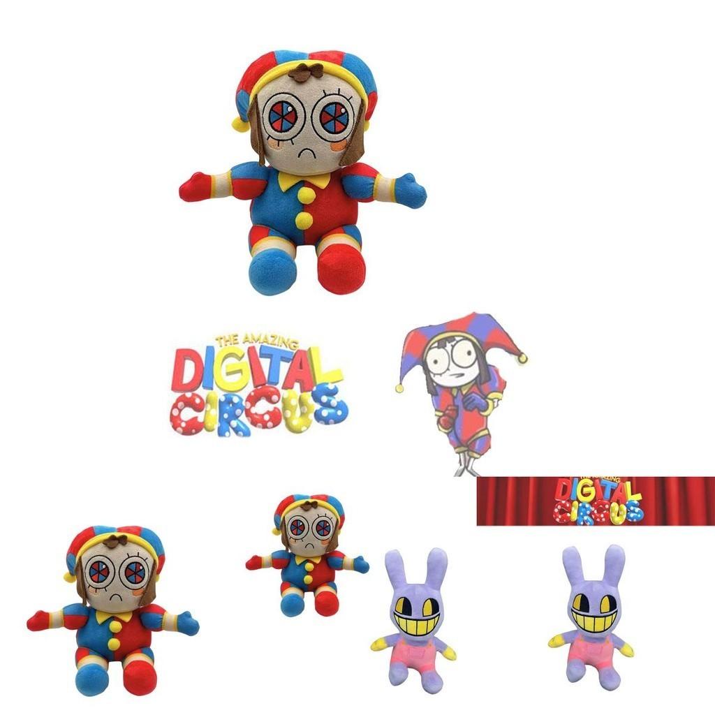 Niesamowita Pluszowa Zabawka The Amazing Digital Circus Wysokość 20 cm Krótki Plusz Wypełnienie Bawełną PP Idealny Prezent dla Dzieci