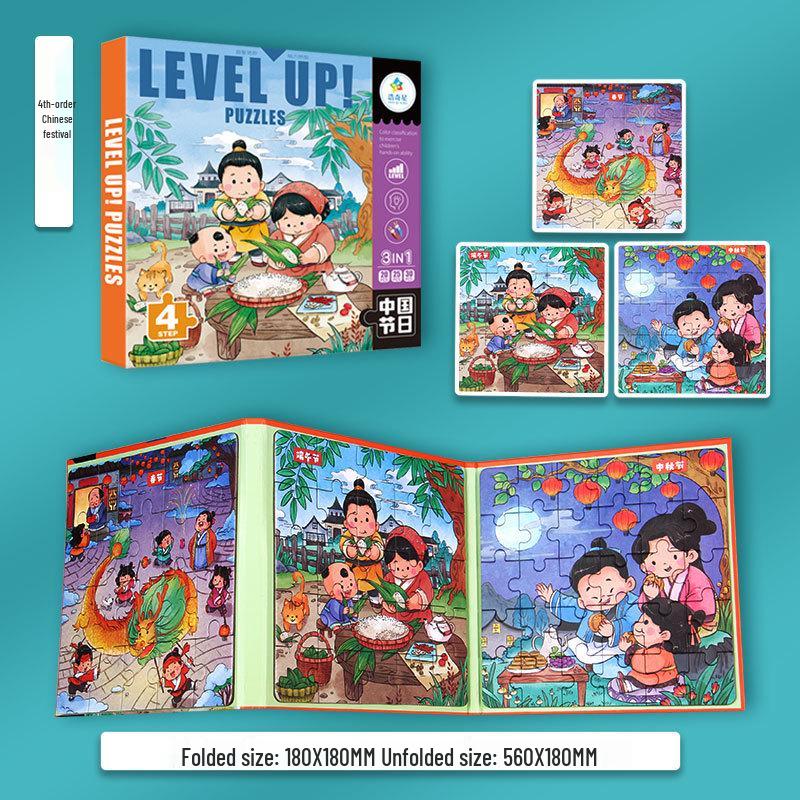 Magnetic Puzzle for Toddlers: Educational Toy for Ages 1-6, Boys & Girls