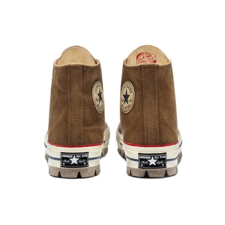 Converse 1970s Chuck Taylor All Star Retro Versatile Casual High-Top Canvas Shoes Unisex Sneakers Ginger-Yellow 169933C