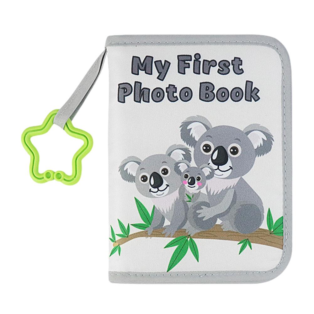 Baby Photo Album Soft Cloth Infant Photo Book Baby Memory Book Photo Collector for Family Newborns Shower Party Favors