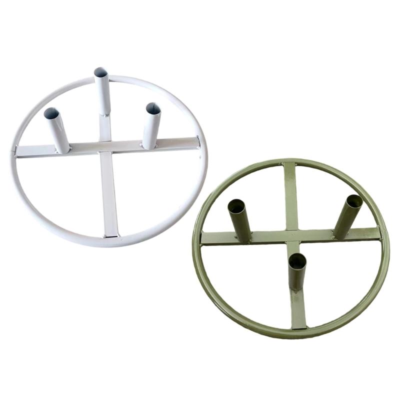 Flower Poles Display Stand Base Great for Weddings and Festival Occasion with Stable Metal Construction Flower Stand bianco