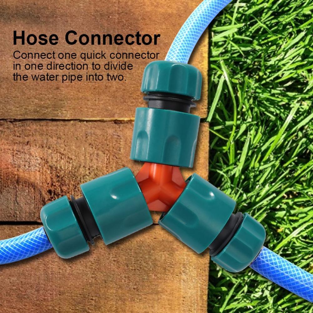 3 Way Hose Splitter Y Shaped Design 3 Way Splitter Hose Garden Water Splitter  Home Gardening with 3x G1/2