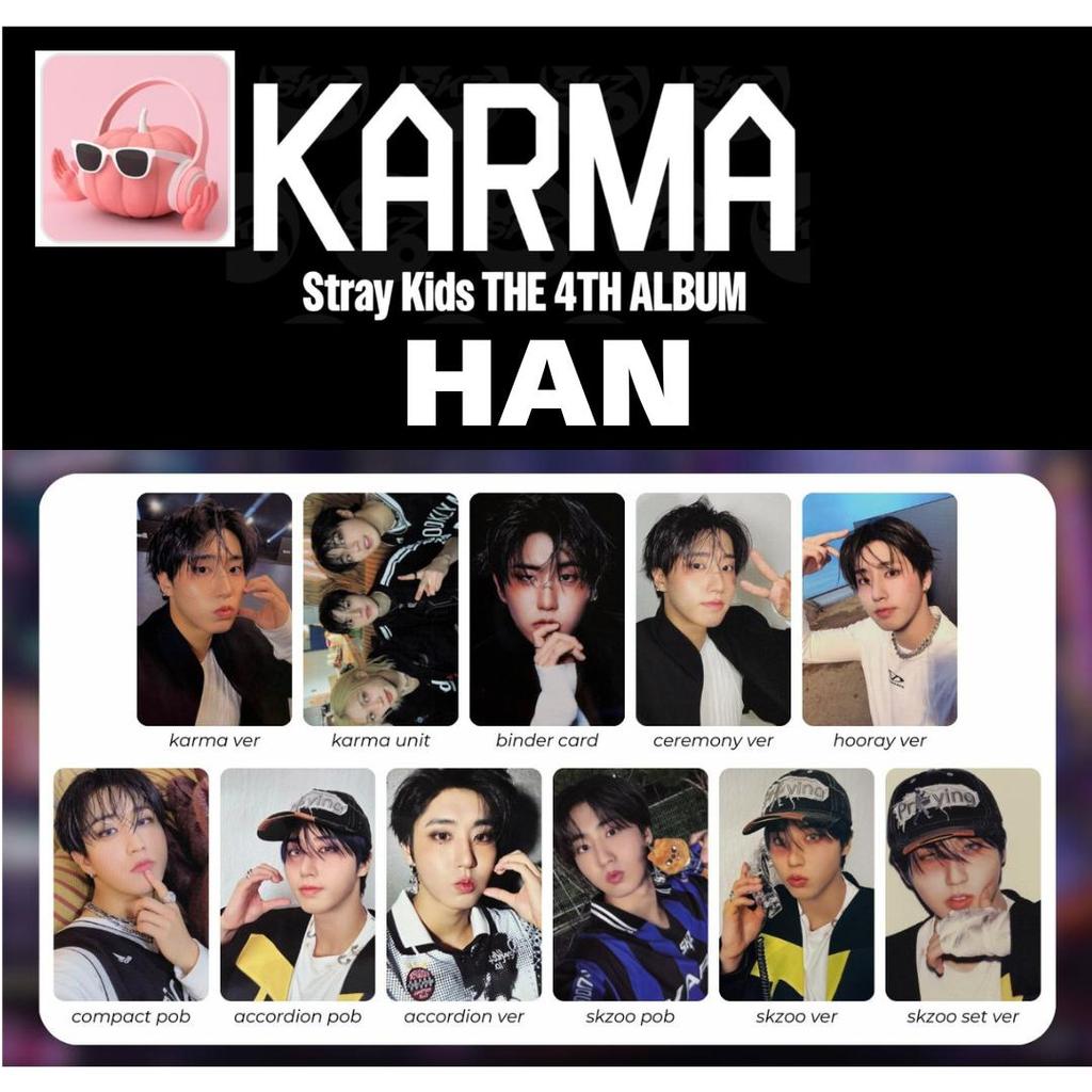 Stray Kids HAN KARMA ALBUM FOTO KARTE OFFIZIELL