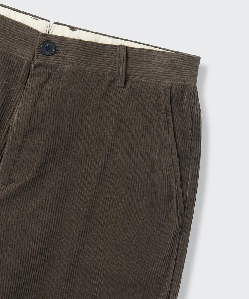 MUSINSA STANDARD [City Workers] 8W Corduroy Tapered Pants [Taupe Beige]