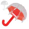 12pcs Umbrella Shaped Candy Box Portable Cute Exquisite Plastic Packaging Gift Box for Birthday Part