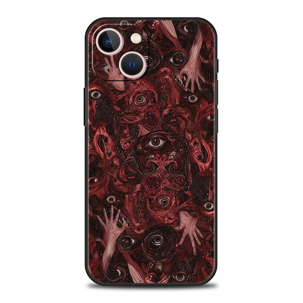 

Trendy Cool Eyes Creative Phone Case Cover for iPhone 17 16 15 14 13 12 Pro Max 11 Pro Max 17 AIR Shockproof Soft TPU Shell Bags iPhone 16 Pro