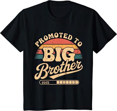 Befördert zum großen Bruder Neugeborenen Geschenk Neues Geschwisterkind Bruder Überraschungs-T-Shirt