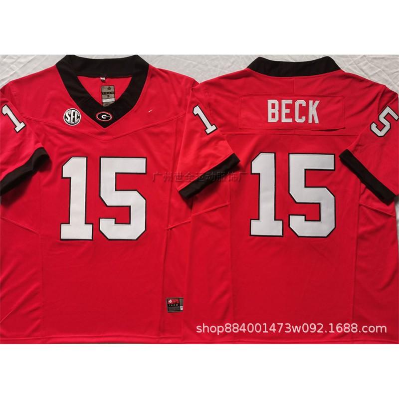 Mens College Football Jersey Team Cotton Blend Rugby Training Shirt Buckeyes Longhorns Volunteers Buffaloes