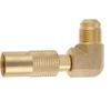 Low Pressure 3/8" Male Flare Propane Elbow Adapter For 17'' and 22''