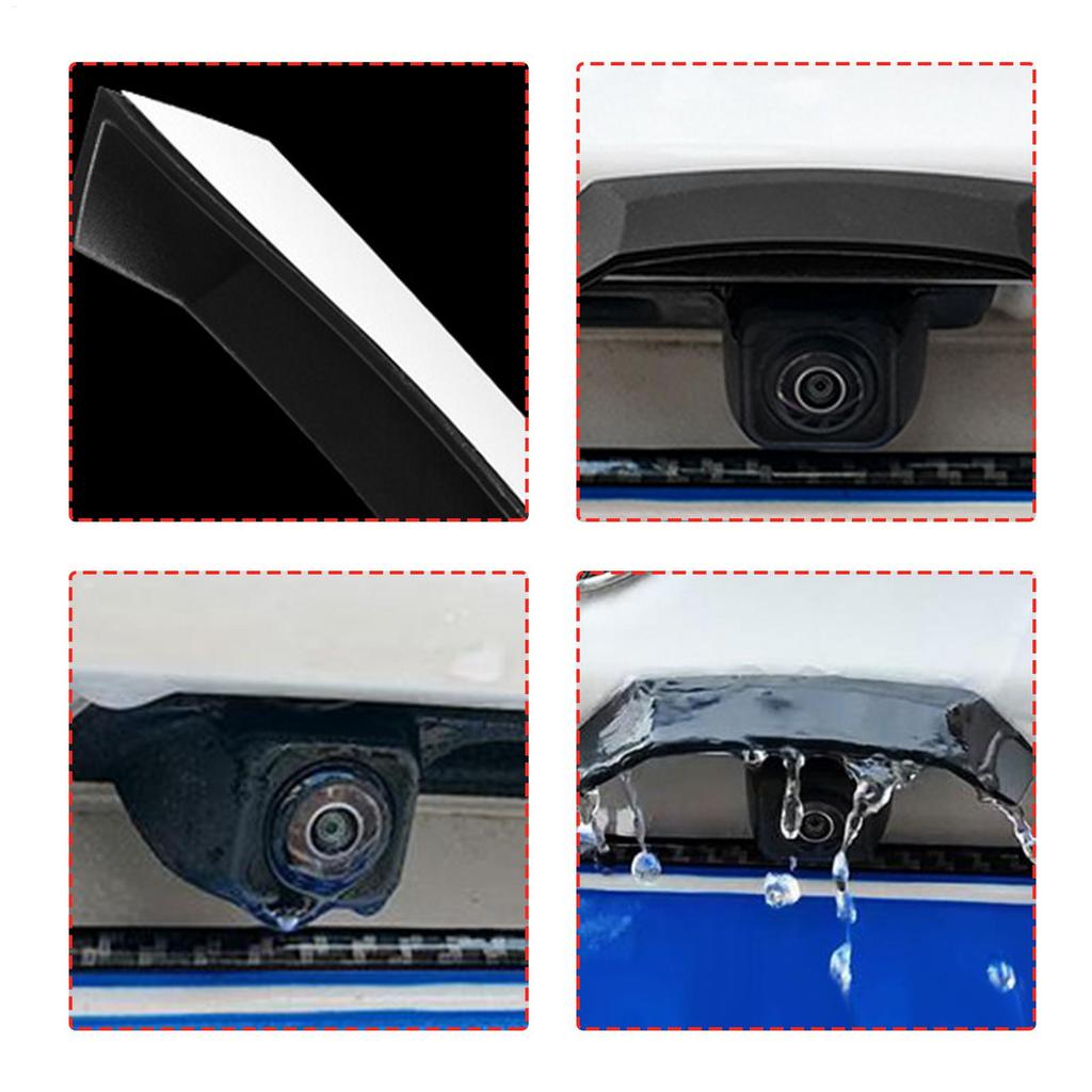 Backup Camera Rain Shield Rearview Reverse Protective Housing Reverse Camera Protector Shield for Truck SUV Van Sedan Automotive