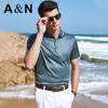 Light Luxury Mulberry Silk Men's Breathable Short Sleeve T-shirt