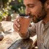 Practical Drinking Mug Polished Surface Wood Cup Decorative Water Mug Wooden Mug  Daily Use