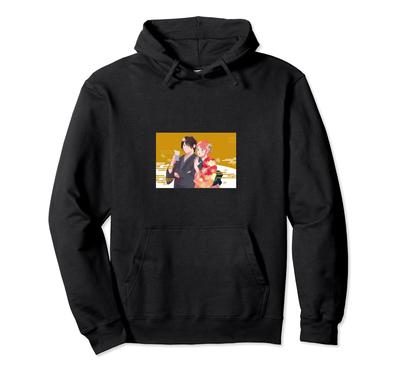 Cute Anime Couple Yukata Chinese New Year Hoodie