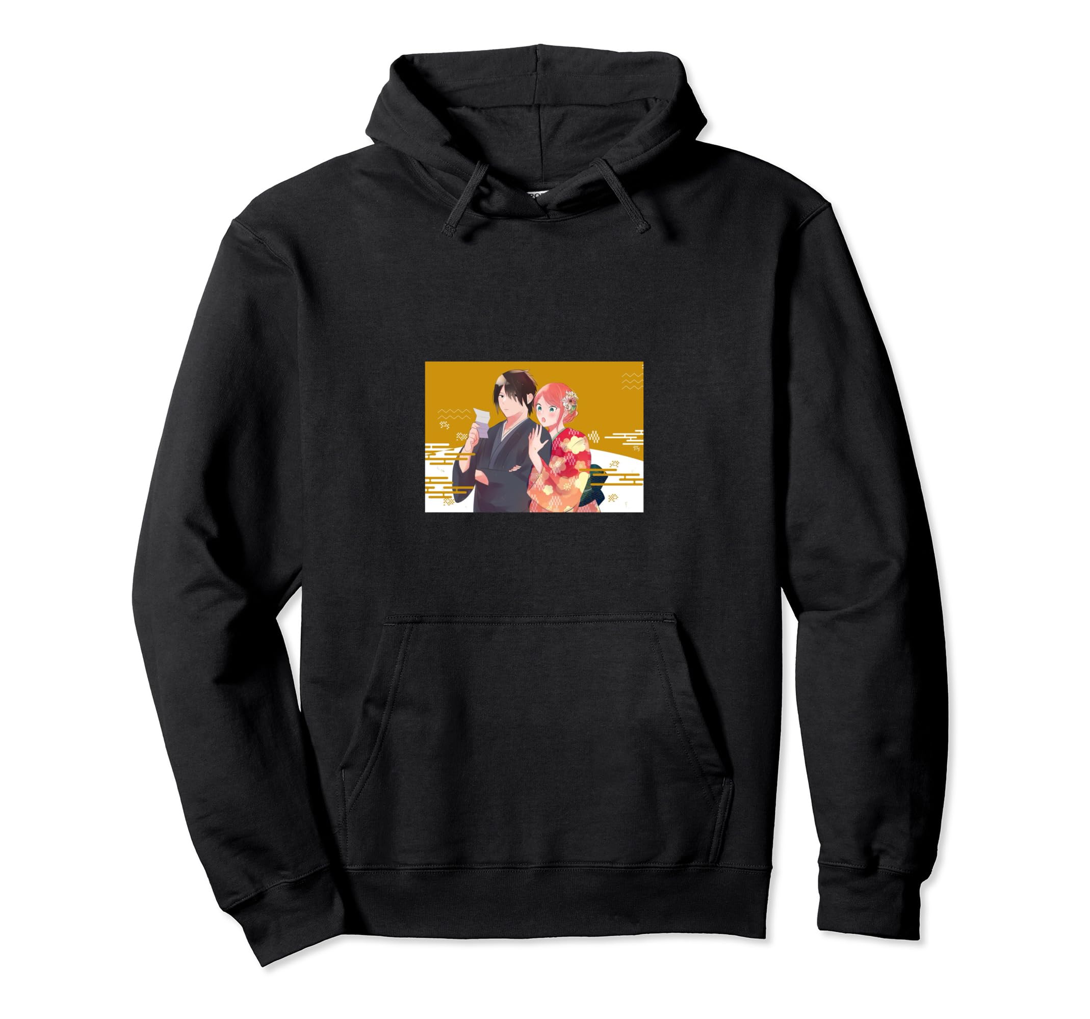 

Cute Anime Couple Yukata Chinese New Year Hoodie чёрный