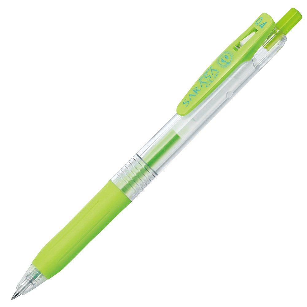 Zebra Sarasa Clip Gel Ballpoint 10 Pen, 0.4 Inch, Colors, JJS15-10CA