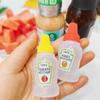 2Pcs 25Ml Mini Tomato Salad Dressing Oil Bottle Portable Small Sauce Container