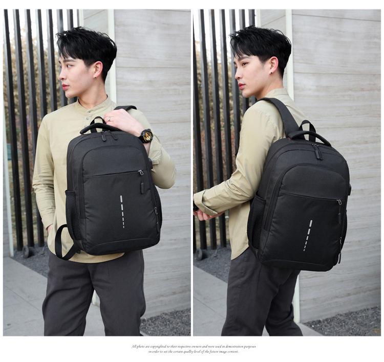 Korean Style Reflective Large Capacity Student Backpack