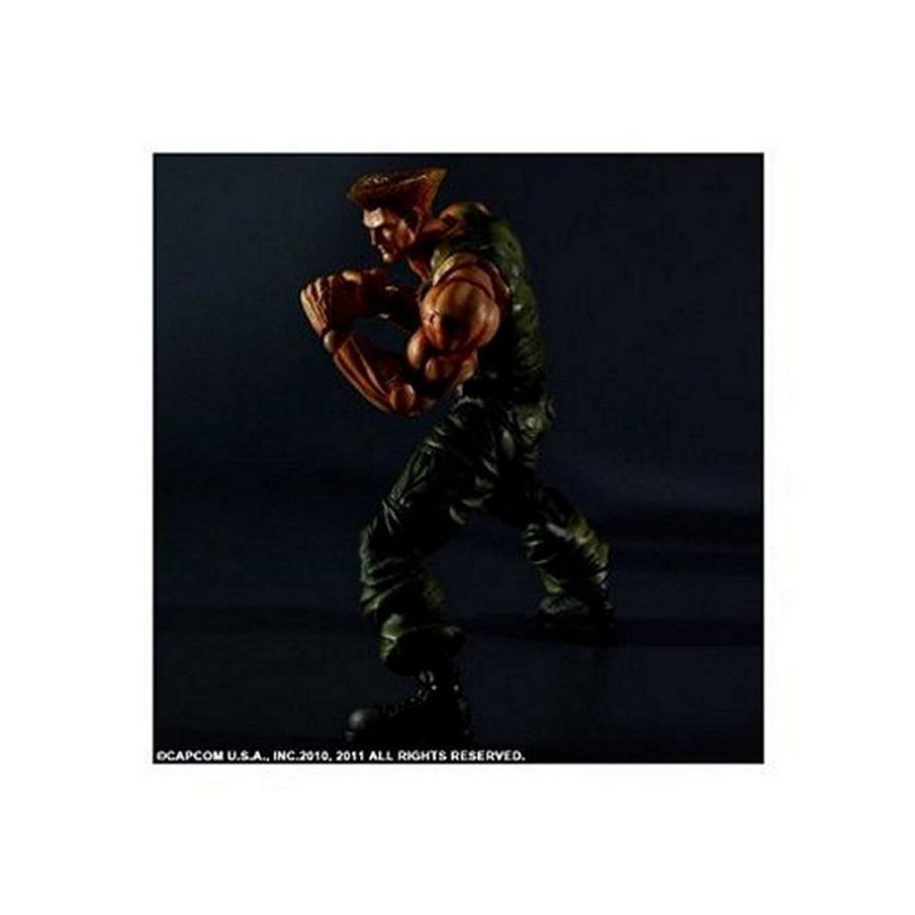 SUPER STREET FIGHTER IV ARCADE EDITION PLAY ARTS Kai Guile Painted Action (PVC Figure)