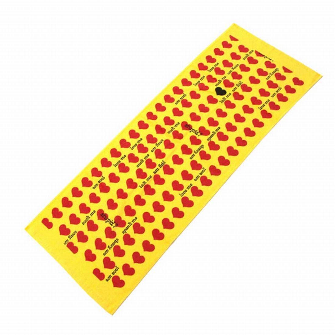 

X JAPAN hide Lemonade Official Merchandise Sports Towel Yellow Heart (X Japan)