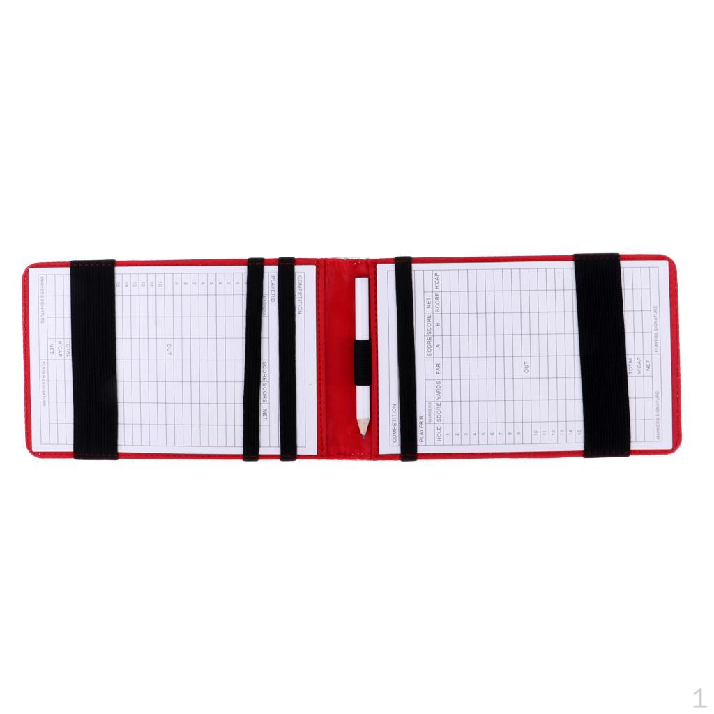 Counter Golf Bag Accessories -1 Pencil 2 Cards