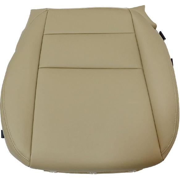 Driver Side Bottom Microfiber Leather Seat Covers Beige Tan Left Compatible with Acura MDX 2007 2008 2009 2010 2011 2012