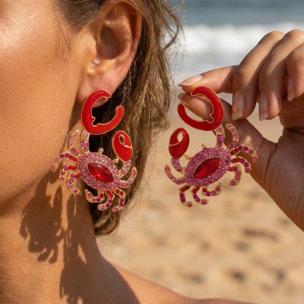 1pairs Fashionable Creative 3D Silver Shell Earrings for Women Exaggerated Personality Holiday Retro Ear Jewelry