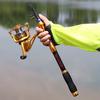 1.8-3.6M Spinning Fishing Rod Telescopic Carbon Fishing Pole Portable Boat Carp Fishing Rods