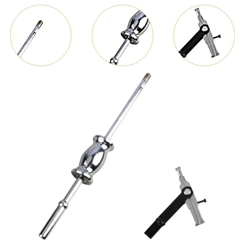 Heavy Duty 2 Jaw Slide Hammer Puller For Internal Bearing Removal Professional Automotive Repair Tool With Long Handle