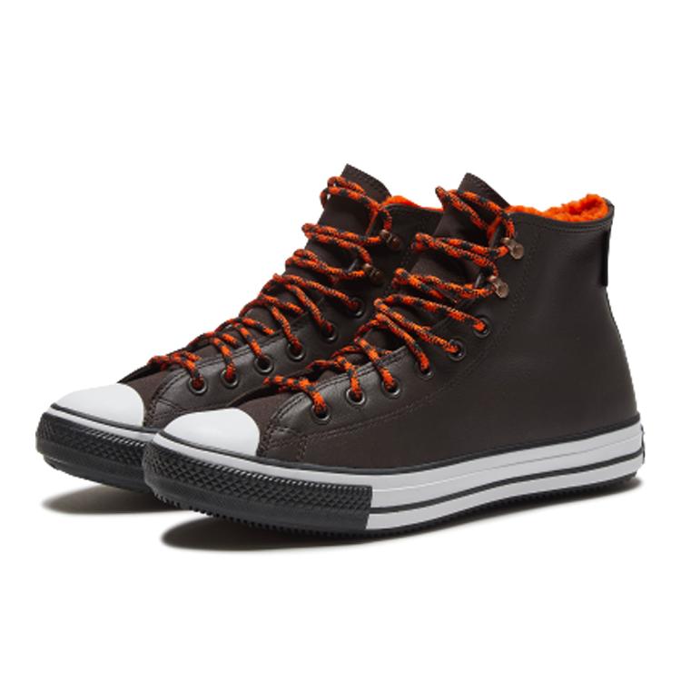 Converse Chuck Taylor All Star Winter Hi Gore Tex Leather Velvet Brown 165933C