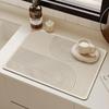 Minimalist Diatomaceous Earth Kitchen Mat: Heat & Water-Absorbing, Anti-Scald, Oil-Resistant Countertop Protector