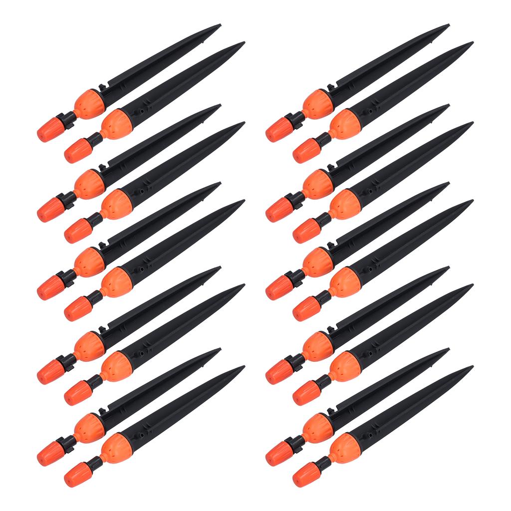 20 Set Multifunctional Spray Dripper Adjustable Irrigation Atomizing Sprinklers Drip Irrigation