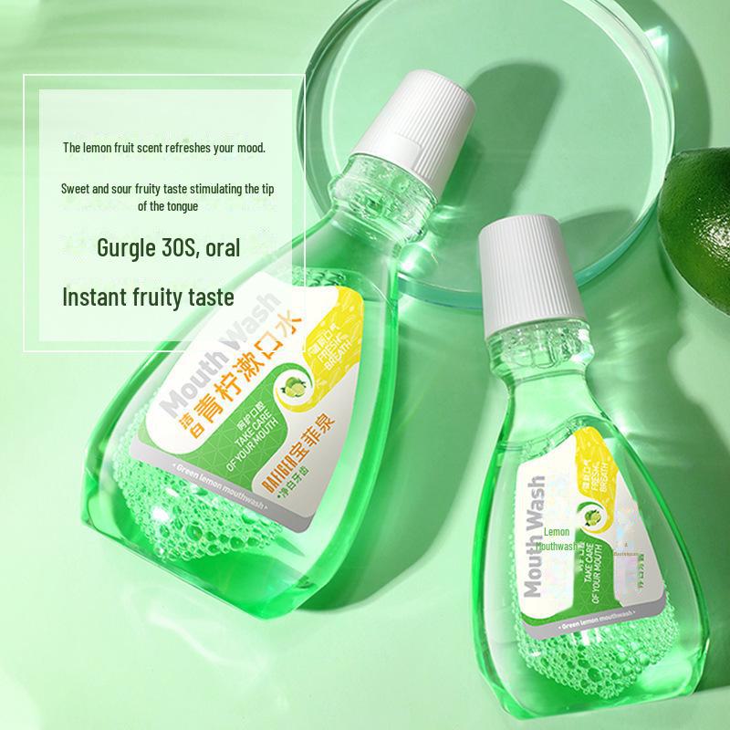 Baofeiquan Lemon Fresh Mouthwash - Portable, Fruity, and Cool Oral Care