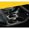 Carbon Fiber Gear Shift Box Panel Cover Trim For Toyota Highlander 2015-2019