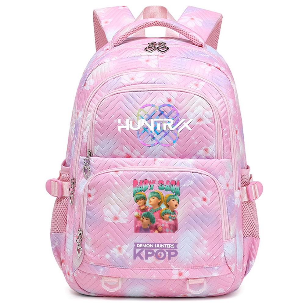 Anime K-Pop Printed Backpack Student Teenager Bookbag for Boy Girl Schoolbag Kid Gift Women Large Capacity Travel Bag Mochila Escolar Rucksack