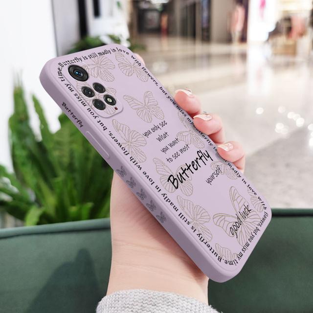 Pouzdro na telefon Flower Story pro Xiaomi Redmi Note 12 11 11E 11S 11T 10 10A 10T 10S 9T 9 8 7 Pro Plus 10C 9A 9C 9T 4G 5G kryt