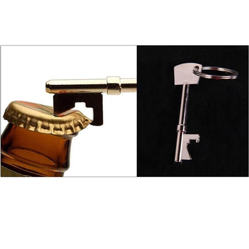 Key Portable Bottle Opener Beer Bottle Can Opener Hangings Ring Keychain Tools