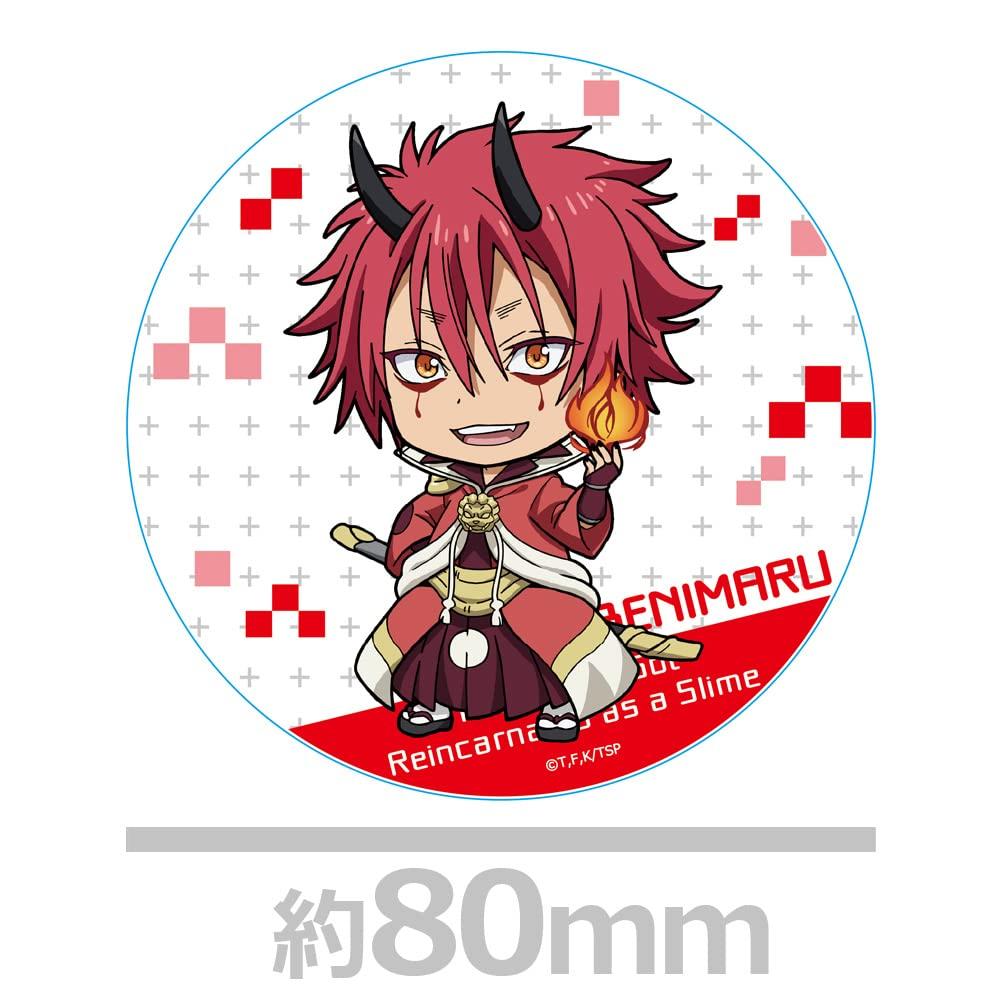 That Time I Got Reincarnated as a Slime Crimson Bonds Acrylic Coaster E Movie - [Benimaru]