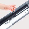 2Pc/1Pair Rebound Press Push To Open Under Mount Furniture Kitchen Bath Drawer Slide Rail Runner Dtc Brand 25Kg