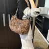 Today's Popular Retro Leopard Print Big Bag Women's New Autumn Fashion Versatile Commuter Shoulder Tote Bag