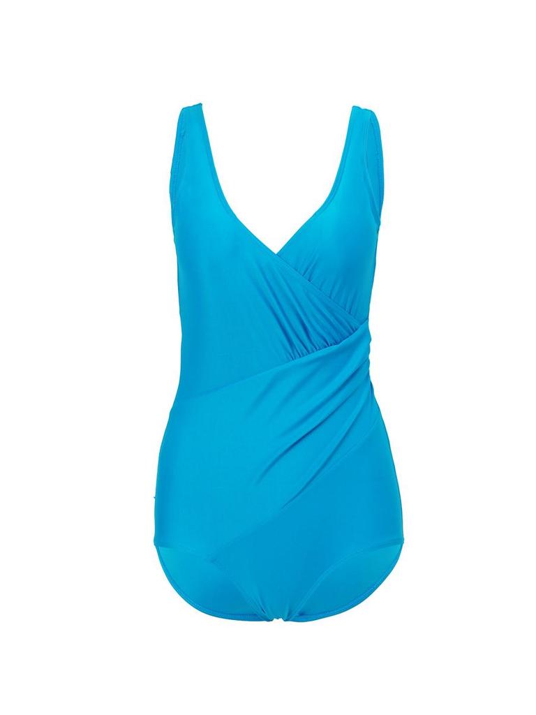 2024 Übergröße Einteiliger Badeanzug für europäische und amerikanische Frauen