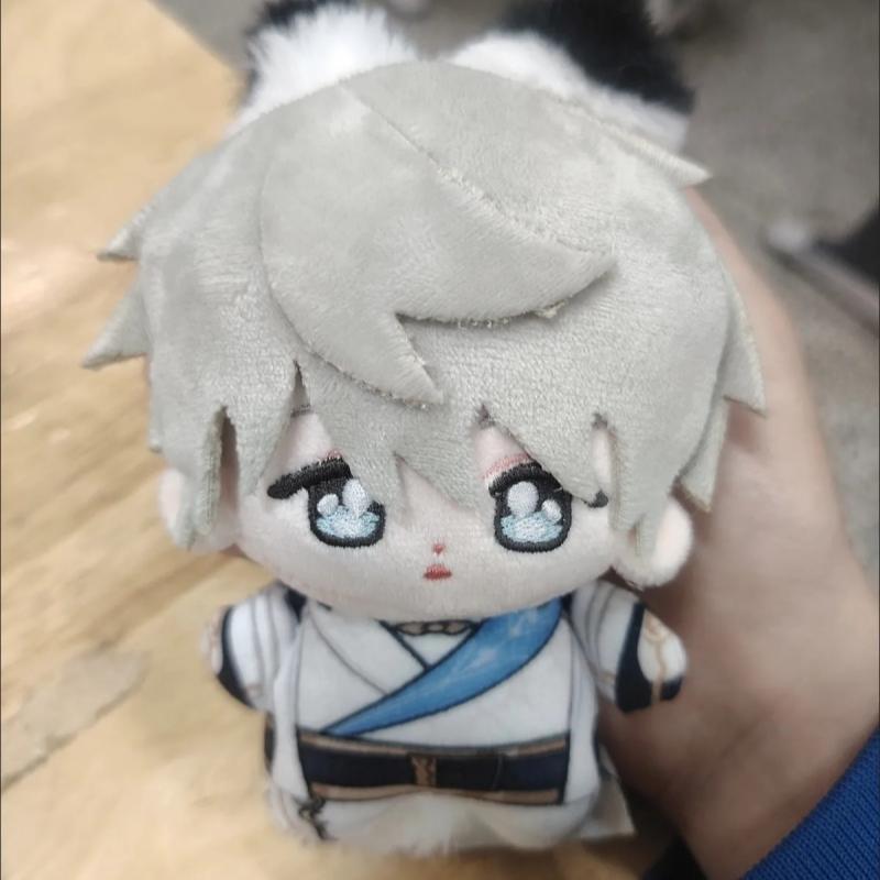 

10cm Cute And Charming Love Plus Deepspace Xavier Plush Doll Anime Activity Character Stuffed Toy Backpack Keychain Ornament Xmas Gifts