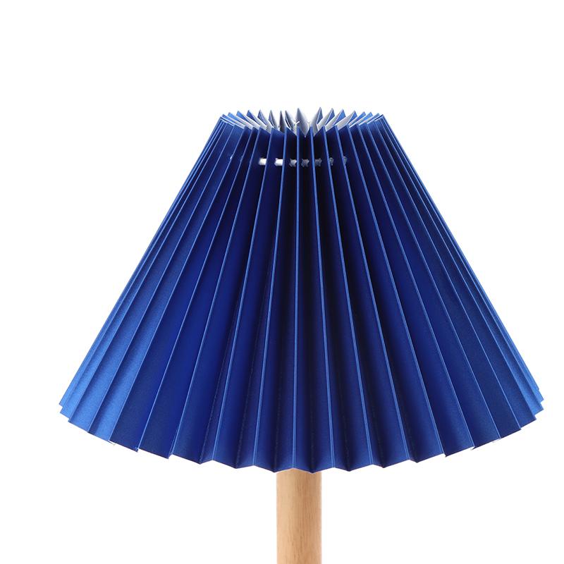 1 stk Takdekor Stoff Plissert Lampeskjerm Moderne Vaskbart Bordlampe Trekk DIY Retro Lysekrone Stofftrekk Stue Spisestue