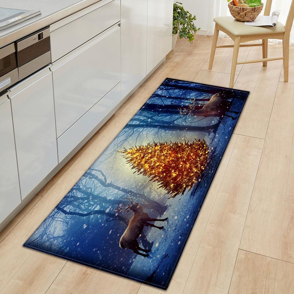 

Handcrafted Christmas Carpet Mat Minimalist Modern