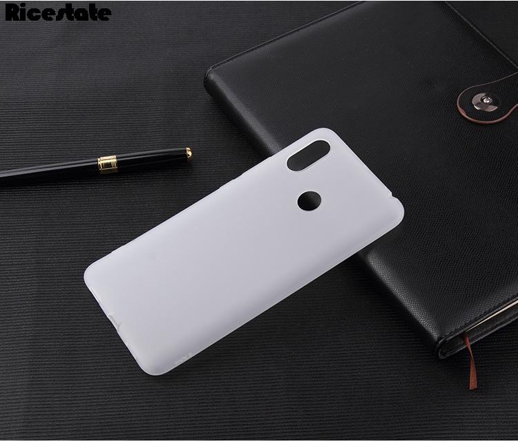Matte TPU Coque Case For Xiaomi Mi6 Mi8 Mi9 CC9 CC9E Mi A1 A2 A3 Lite Case for Redmi Note 5 6 7 8 Pro soft Silicone Cover Case