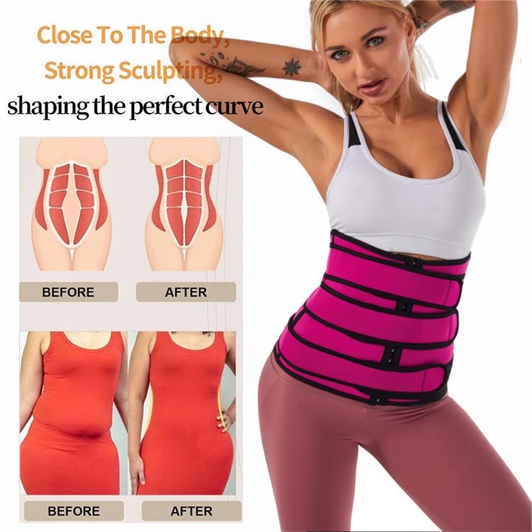 Zipper Waist Trainer & Yoga Bodysuit with Sweat Abdominal Belt for Fitness & Waist Shaping