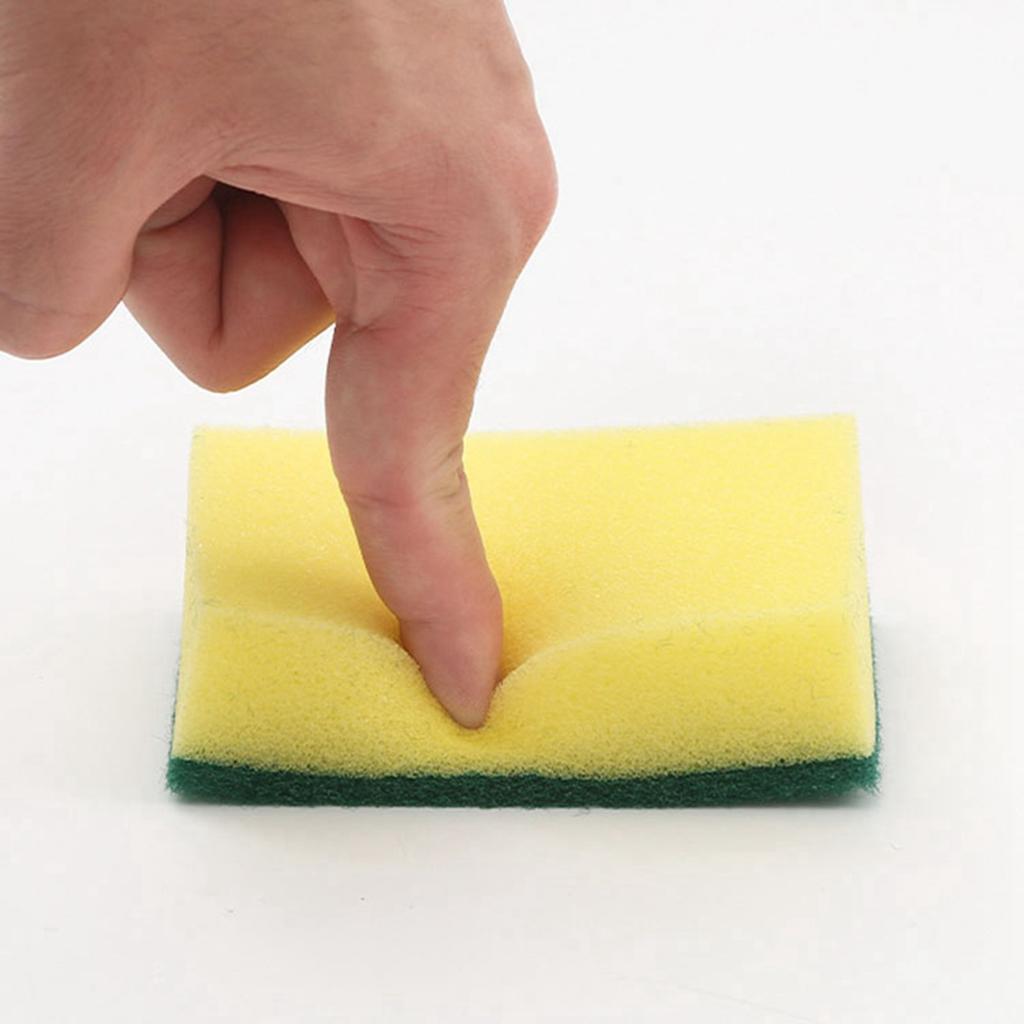 5 Stück Scheuerschwämme Geschirrreinigung Scheuerschwamm Hohe Dichte Küchenspülwerkzeug