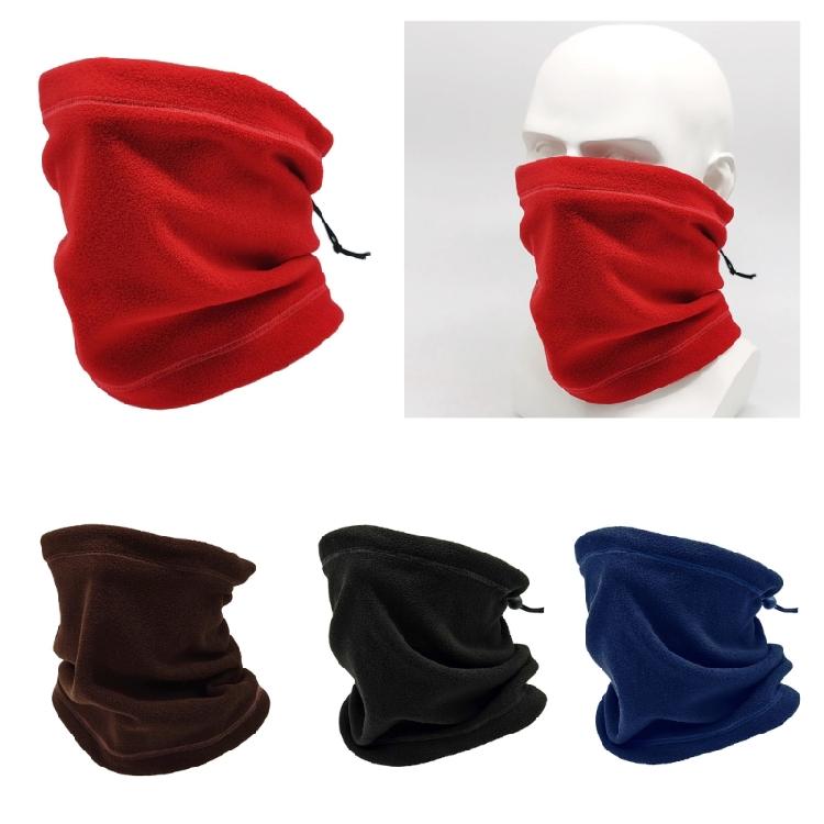 Headwear Neck Gaiter Snood Fleece Tube Ski Scarf Neck Warmer Headbands Breathable Bandanas Face Mask for Outdoor Cycling