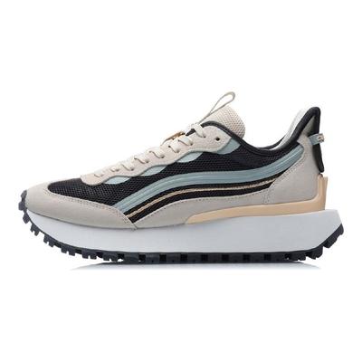 Li Ning CF Xuan Gu Classic Casual Sports Shoes Women Sneakers Apricot Blue Black AGCR278-5